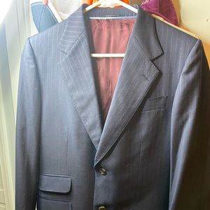 Fitted Gucci pinstripe suit